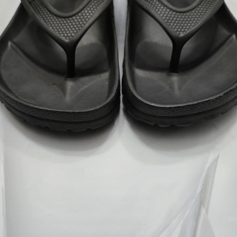 Birkenstock Honolulu EVA Flip Flop Women 9 Black Beach Pool Sandal Lightweight - Picture 6 of 7
